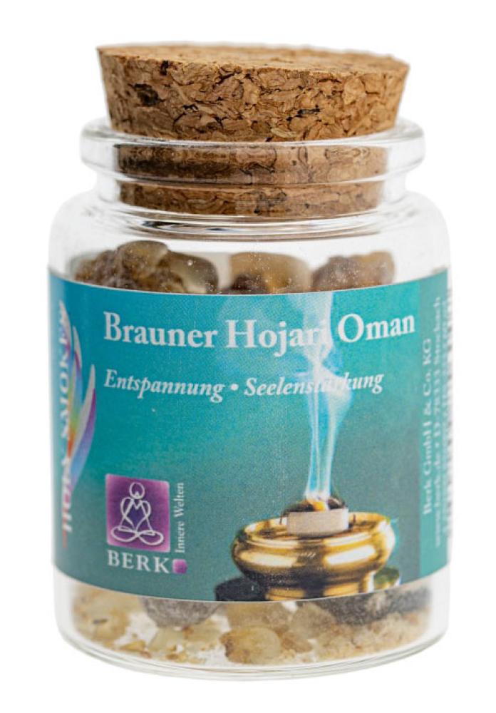 Brauner Hojari Oman 60 ml Glas