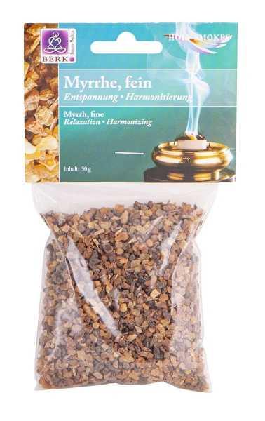 Myrrhe, fein gemahlen - Räucherwerk in 50 g Tütchen