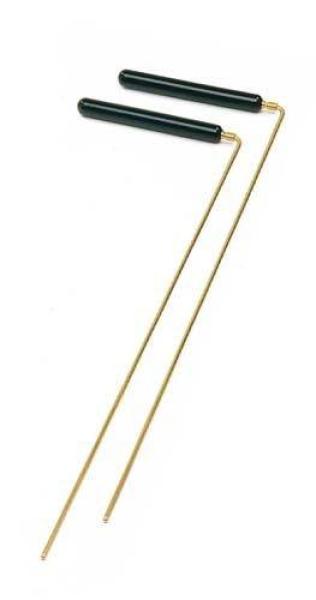 Wünschelrute mit Holzgriff, 38 cm