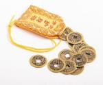 Kleine Chinesische Glücksmünzen 12er Set